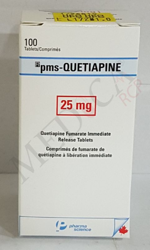 PMS-Quetiapine 25mg